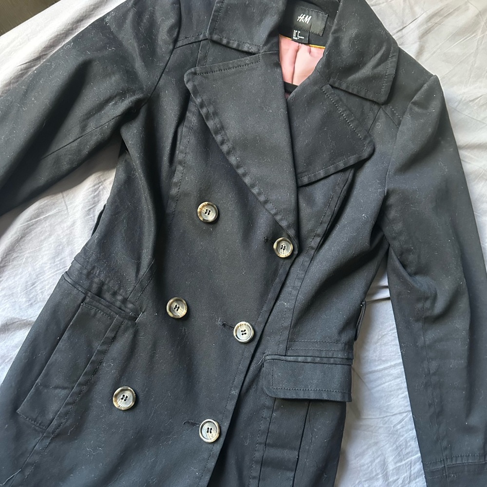 H&M Long Black Jacket